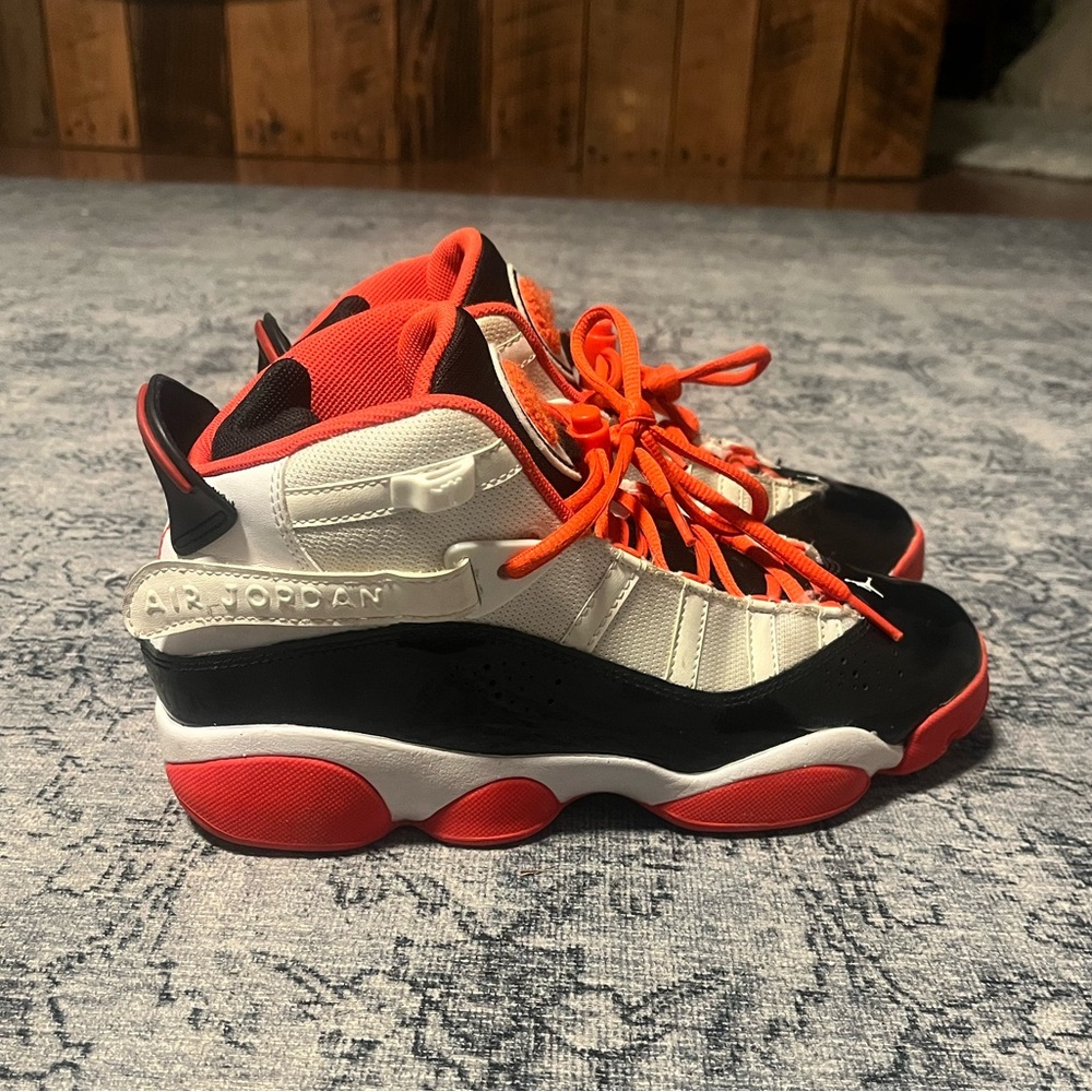 Nike Jordan Six 6 Rings Black/Team Orange